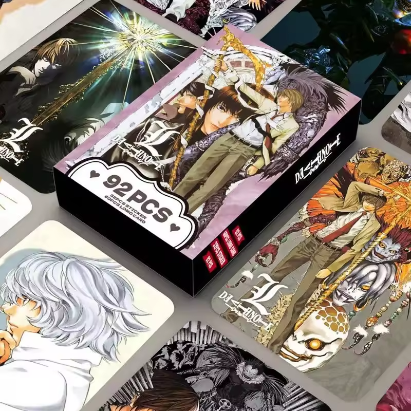 Death Note Lomo Cards (60 Cards + 32 Stickers)