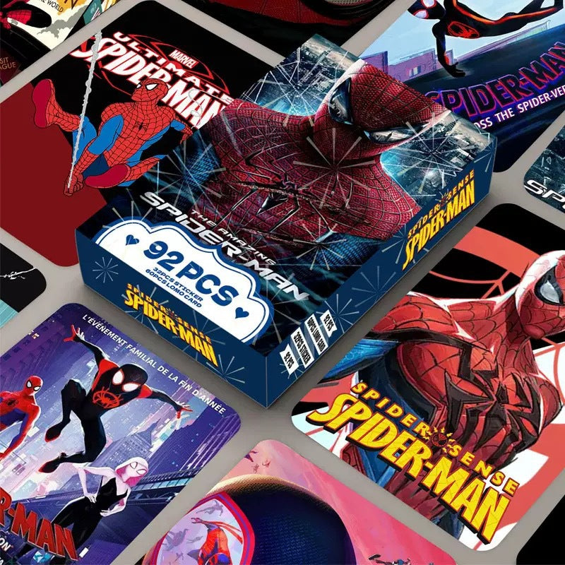 Spider-Man Lomo Cards (60 Cards + 32 Stickers)