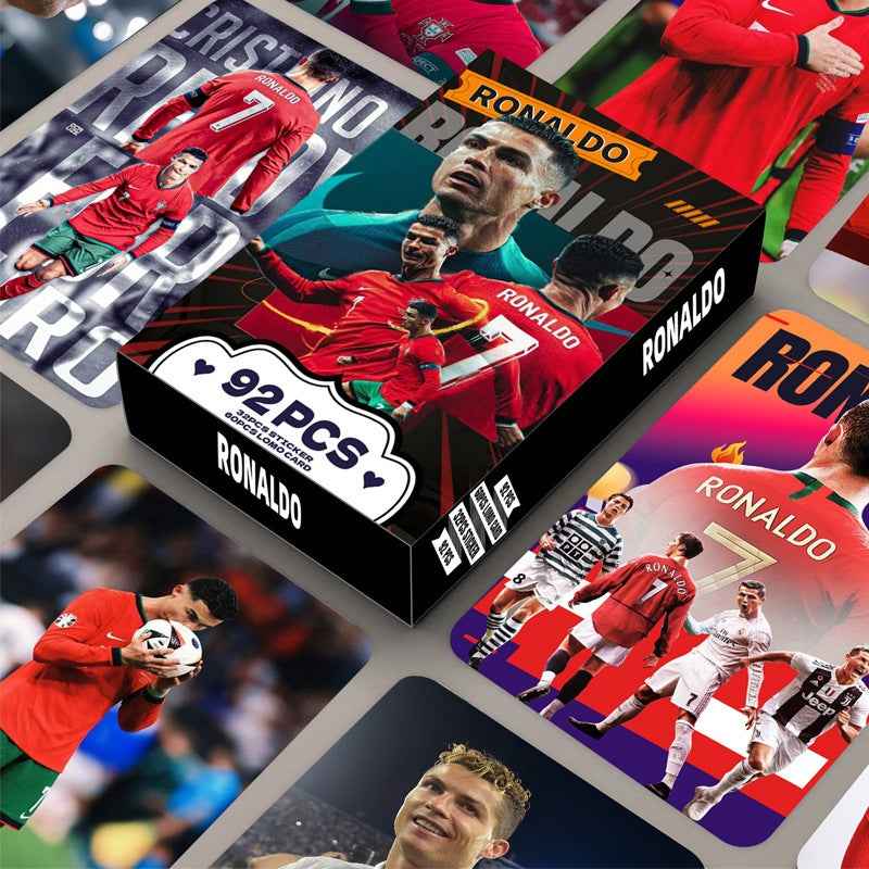 Ronaldo Lomo Cards (60 Cards + 32 Stickers)