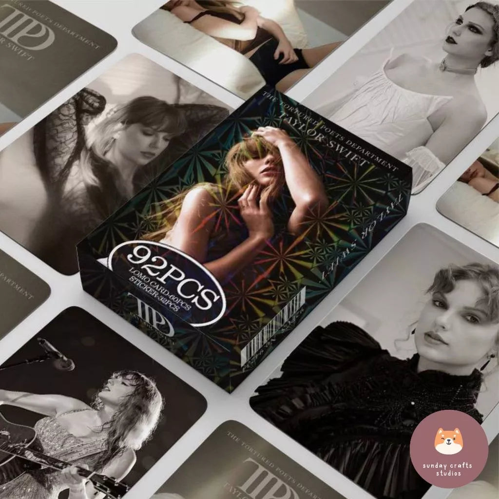 Taylor Swift Lomo Cards (60 Cards + 32 Stickers)
