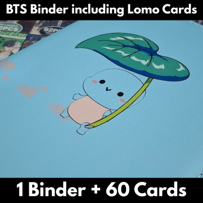 60 BTS Card + Premium Card Binder (Bundle)