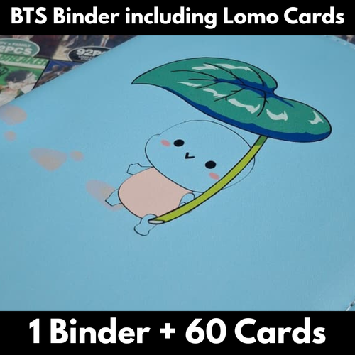 60 BTS Card + Premium Card Binder (Bundle)