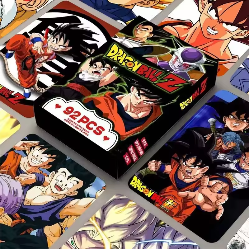 Dragon Ball Z Lomo Cards (60 Cards + 32 Stickers)
