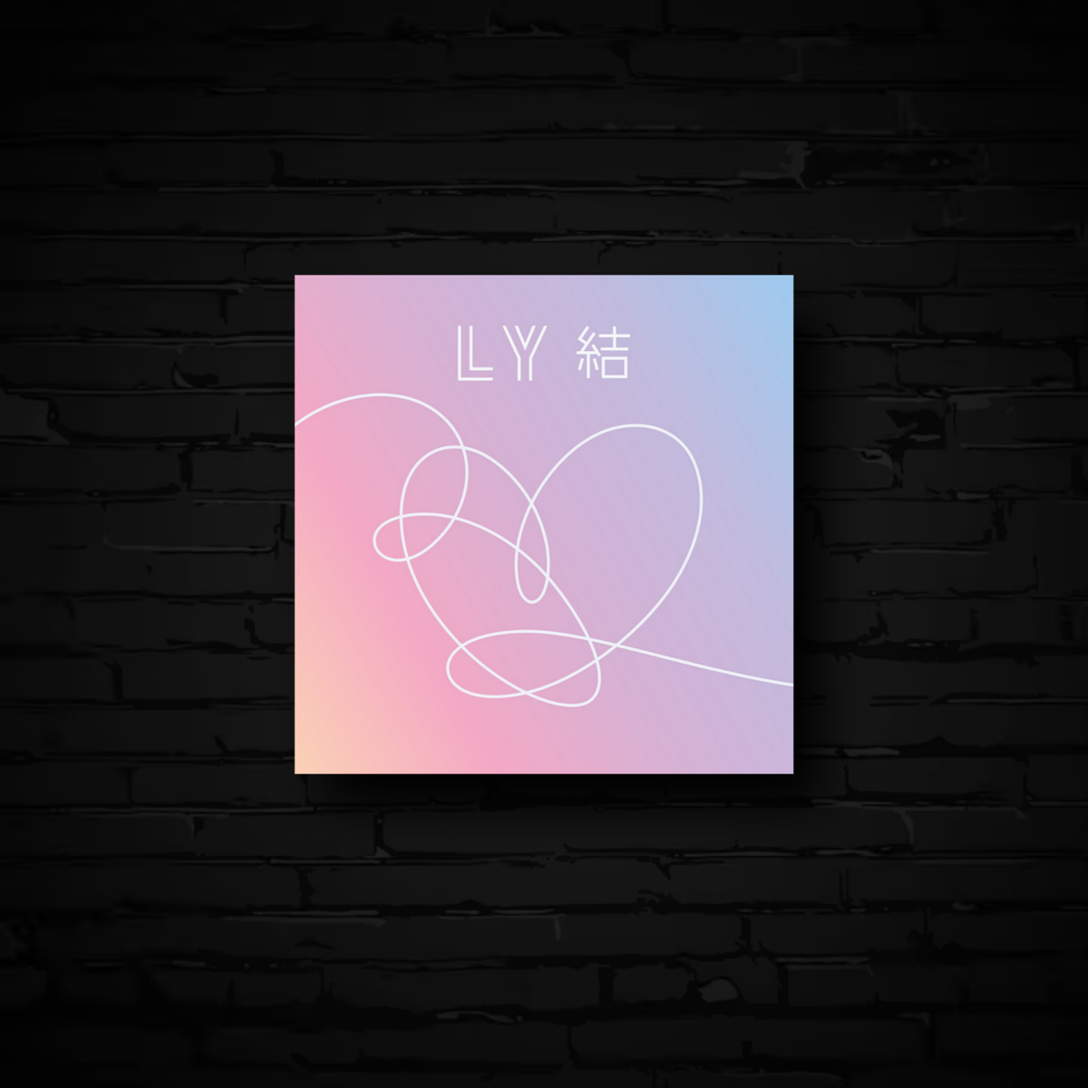 Love Yourself (BTS) Acrylic Plaque