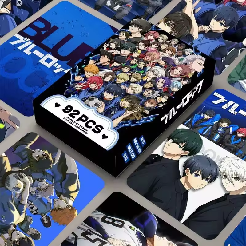 Bluelock Lomo Cards (60 Cards + 32 Stickers)