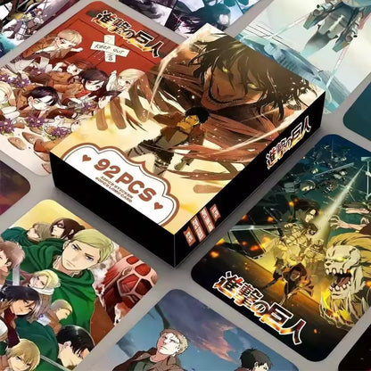 Attack on Titans Lomo Cards (60 Cards + 32 Stickers)