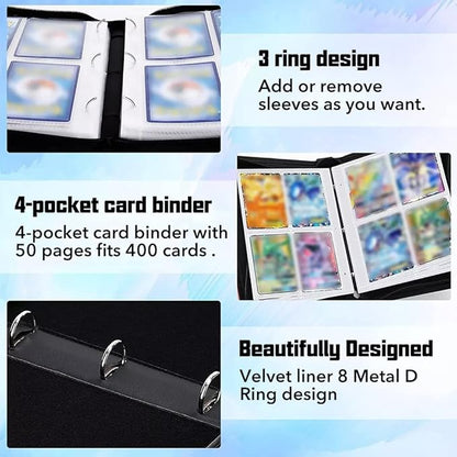 400 Cards Premium Binders (Storing Cards)