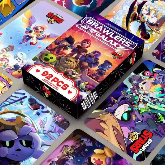 Brawlers Galaxy Lomo Cards (60 Cards + 32 Stickers)