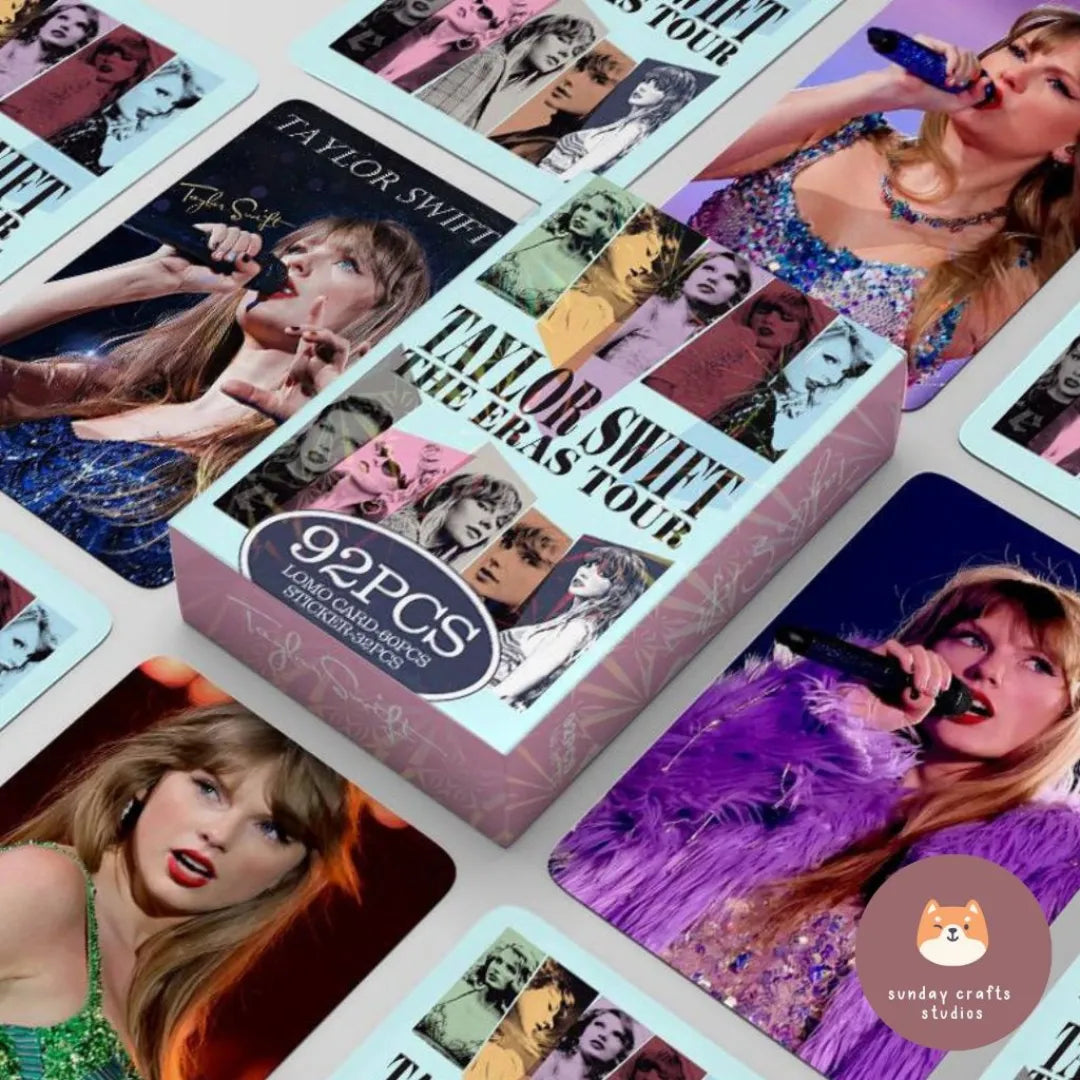 Taylor Swift Lomo Cards (60 Cards + 32 Stickers)