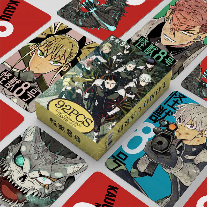 Kaiju No 8 Lomo Cards (60 Cards + 32 Stickers)