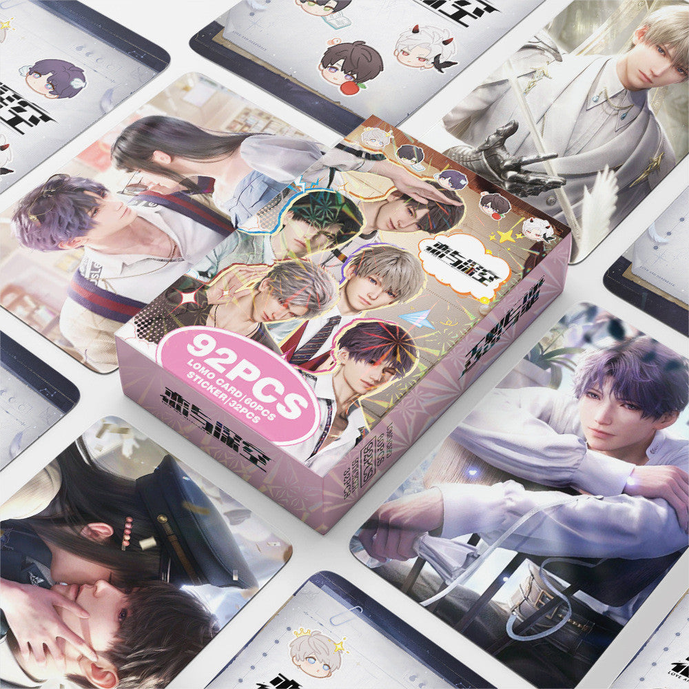 Love & Deepspace Lomo Cards (60 Cards + 32 Stickers)