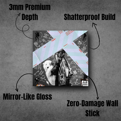 Luv is Rage 2 Acrylic Plaque