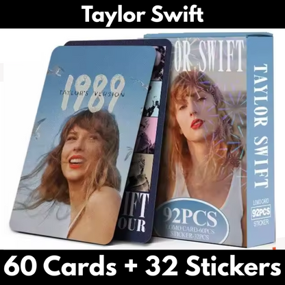 Taylor Swift Lomo Cards (60 Cards + 32 Stickers)