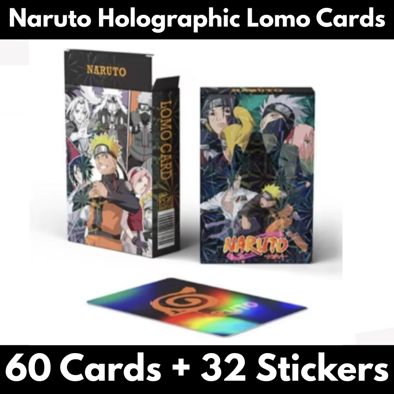 Naruto Holographic Lomo Cards (30 Holographic Cards)