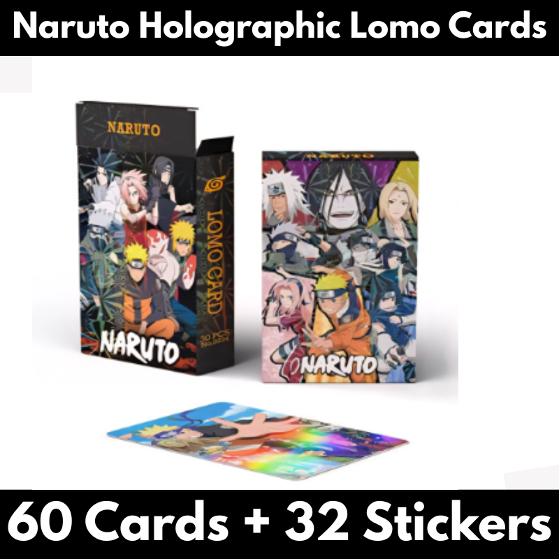 Naruto Holographic Lomo Cards (30 Holographic Cards)
