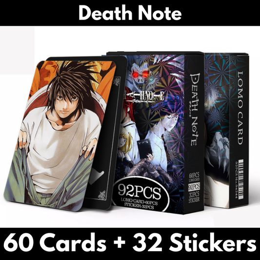 Death Note Lomo Cards (60 Cards + 32 Stickers)
