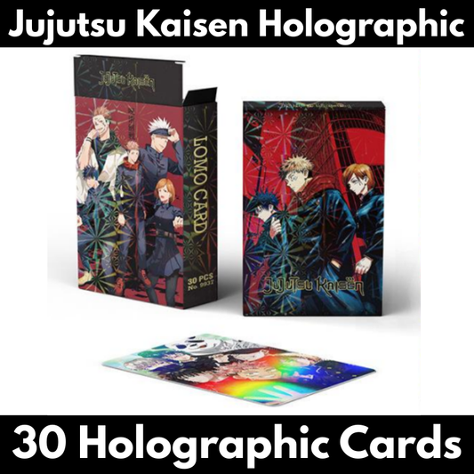 Jujutsu Kaisen Holographic Lomo Cards (30 Holographic Cards)