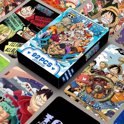 One Piece Lomo Cards (60 Cards + 32 Stickers)