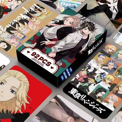 Tokyo Revengers Lomo Cards (60 Cards + 32 Stickers)