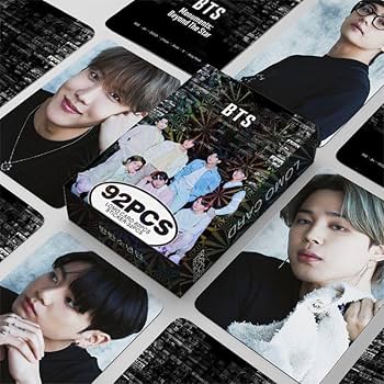 BTS (Bangtan Sonyeondan) Lomo Cards (60 Cards + 32 Stickers)
