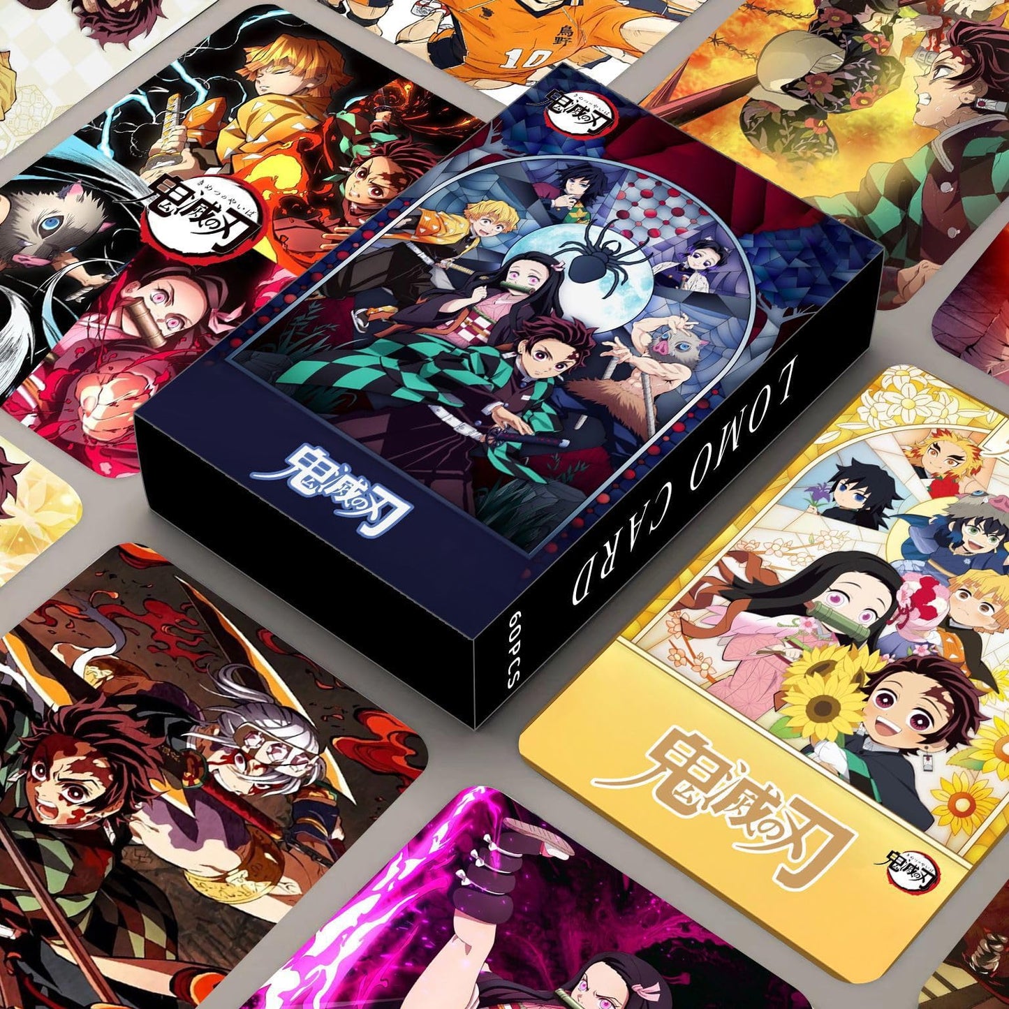 Demon Slayer Character Lomo Cards (50 Premium Cards)
