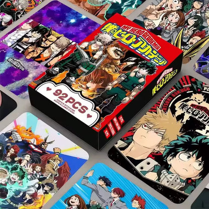 My Hero Academia Lomo Cards (60 Cards + 32 Stickers)