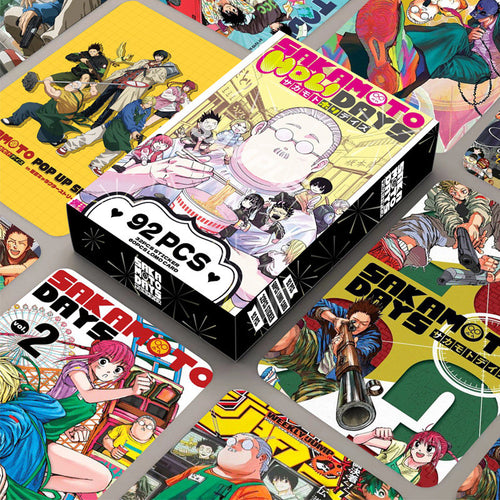 Sakamoto Days Lomo Cards (60 Cards + 32 Stickers)