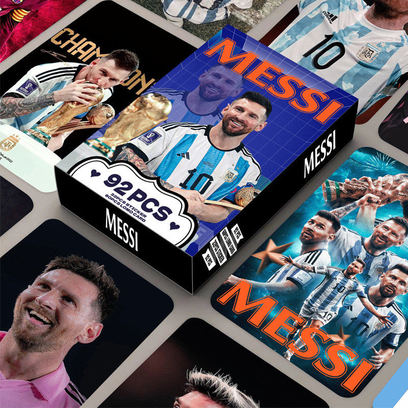 Messi Lomo Cards (60 Cards + 32 Stickers)
