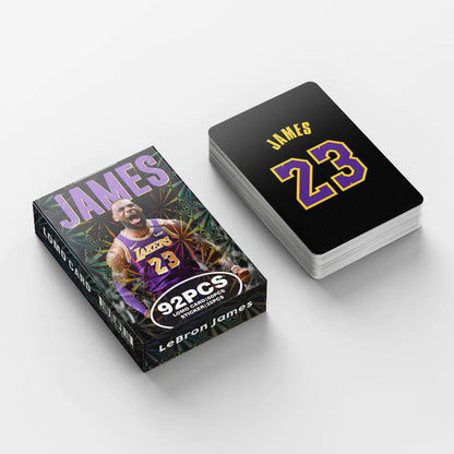 Lebron James Lomo Cards (60 Cards + 32 Stickers)