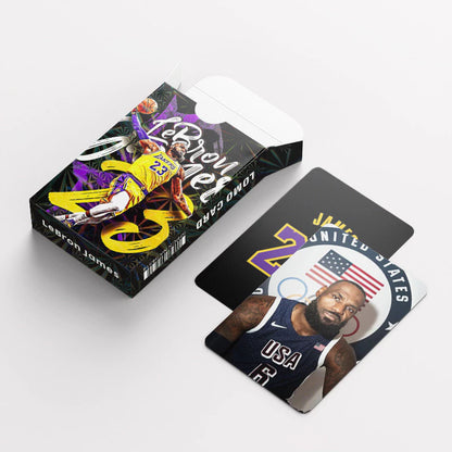 Lebron James Lomo Cards (60 Cards + 32 Stickers)